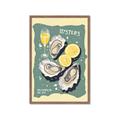 Picture of Oysters Poster _GroupedProduct_Rectangle_Portrait_Framed_Matted_