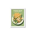 Picture of Caesar Salad Poster _GroupedProduct_Rectangle_Portrait_Framed_Matted_