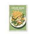 Picture of Caesar Salad Poster _GroupedProduct_Rectangle_Portrait_Framed_Matted_