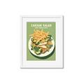 Picture of Caesar Salad Poster _GroupedProduct_Rectangle_Portrait_Framed_Matted_