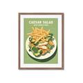 Picture of Caesar Salad Poster _GroupedProduct_Rectangle_Portrait_Framed_Matted_