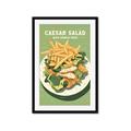 Picture of Caesar Salad Poster _GroupedProduct_Rectangle_Portrait_Framed_Matted_
