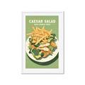 Picture of Caesar Salad Poster _GroupedProduct_Rectangle_Portrait_Framed_Matted_