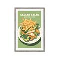 Picture of Caesar Salad Poster _GroupedProduct_Rectangle_Portrait_Framed_Matted_