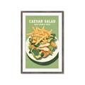 Picture of Caesar Salad Poster _GroupedProduct_Rectangle_Portrait_Framed_Matted_