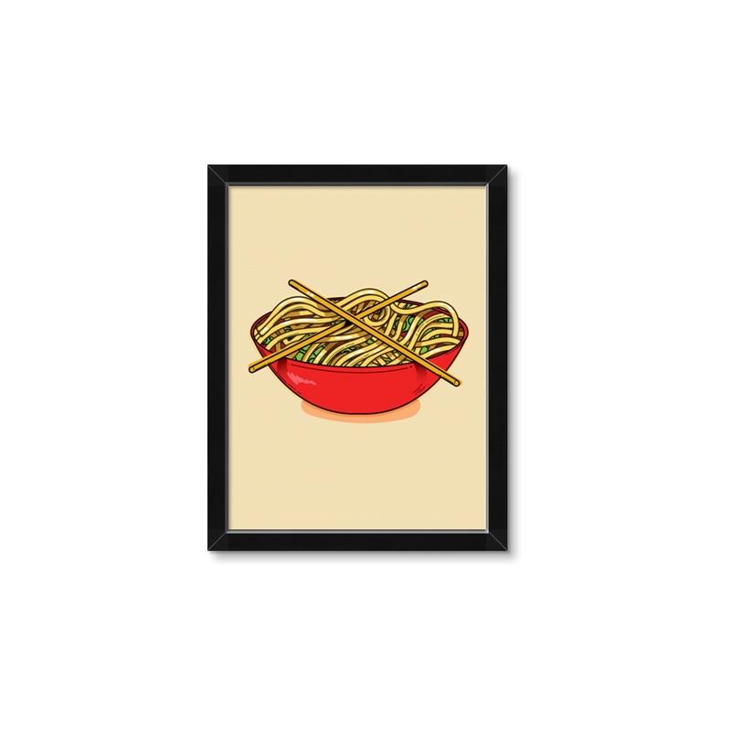 Picture of China Noodles _GroupedProduct_Rectangle_Portrait_Framed_Matted_