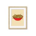 Picture of China Noodles _GroupedProduct_Rectangle_Portrait_Framed_Matted_