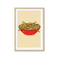 Picture of China Noodles _GroupedProduct_Rectangle_Portrait_Framed_Matted_