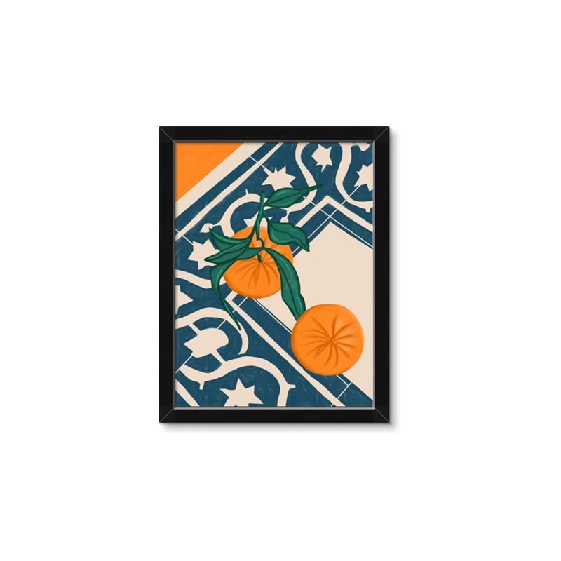 Picture of Summer Mandarins _GroupedProduct_Rectangle_Portrait_Framed_Matted_