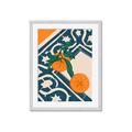 Picture of Summer Mandarins _GroupedProduct_Rectangle_Portrait_Framed_Matted_