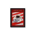 Picture of Americano Coffee _GroupedProduct_Rectangle_Portrait_Framed_Matted_