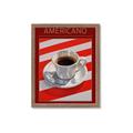 Picture of Americano Coffee _GroupedProduct_Rectangle_Portrait_Framed_Matted_
