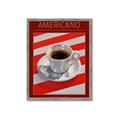 Picture of Americano Coffee _GroupedProduct_Rectangle_Portrait_Framed_Matted_