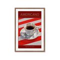 Picture of Americano Coffee _GroupedProduct_Rectangle_Portrait_Framed_Matted_