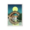 Picture of Japanese Bridge _GroupedProduct_Rectangle_Portrait_Framed_Matted_