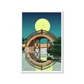 Picture of Japanese Bridge _GroupedProduct_Rectangle_Portrait_Framed_Matted_