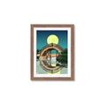 Picture of Japanese Bridge _GroupedProduct_Rectangle_Portrait_Framed_Matted_