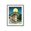 Picture of Japanese Bridge _GroupedProduct_Rectangle_Portrait_Framed_Matted_