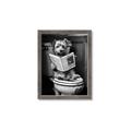 Picture of Potty Pooch _GroupedProduct_Rectangle_Portrait_Framed_Matted_