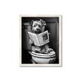 Picture of Potty Pooch _GroupedProduct_Rectangle_Portrait_Framed_Matted_