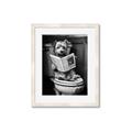 Picture of Potty Pooch _GroupedProduct_Rectangle_Portrait_Framed_Matted_