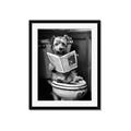 Picture of Potty Pooch _GroupedProduct_Rectangle_Portrait_Framed_Matted_