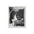 Picture of Splish Splash Safari _GroupedProduct_Rectangle_Portrait_Framed_Matted_
