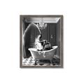 Picture of Splish Splash Safari _GroupedProduct_Rectangle_Portrait_Framed_Matted_