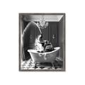 Picture of Splish Splash Safari _GroupedProduct_Rectangle_Portrait_Framed_Matted_