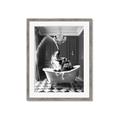 Picture of Splish Splash Safari _GroupedProduct_Rectangle_Portrait_Framed_Matted_
