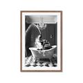 Picture of Splish Splash Safari _GroupedProduct_Rectangle_Portrait_Framed_Matted_