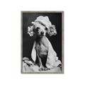 Picture of Spa Day Pooch _GroupedProduct_Rectangle_Portrait_Framed_Matted_