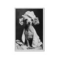 Picture of Spa Day Pooch _GroupedProduct_Rectangle_Portrait_Framed_Matted_