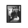 Picture of Kitty Cat Throne Room _GroupedProduct_Rectangle_Portrait_Framed_Matted_