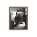 Picture of Kitty Cat Throne Room _GroupedProduct_Rectangle_Portrait_Framed_Matted_