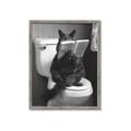 Picture of Kitty Cat Throne Room _GroupedProduct_Rectangle_Portrait_Framed_Matted_