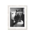 Picture of Kitty Cat Throne Room _GroupedProduct_Rectangle_Portrait_Framed_Matted_