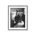 Picture of Kitty Cat Throne Room _GroupedProduct_Rectangle_Portrait_Framed_Matted_