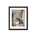 Picture of Luxuary Elephant _GroupedProduct_Rectangle_Portrait_Framed_Matted_