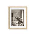 Picture of Luxuary Elephant _GroupedProduct_Rectangle_Portrait_Framed_Matted_