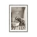 Picture of Luxuary Elephant _GroupedProduct_Rectangle_Portrait_Framed_Matted_