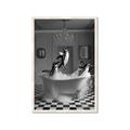 Picture of Penguin Party _GroupedProduct_Rectangle_Portrait_Framed_Matted_