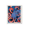 Picture of Tentacle Whirl Poster _GroupedProduct_Rectangle_Portrait_Framed_Matted_