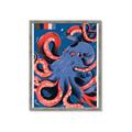 Picture of Tentacle Whirl Poster _GroupedProduct_Rectangle_Portrait_Framed_Matted_