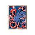 Picture of Tentacle Whirl Poster _GroupedProduct_Rectangle_Portrait_Framed_Matted_