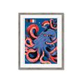 Picture of Tentacle Whirl Poster _GroupedProduct_Rectangle_Portrait_Framed_Matted_