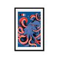 Picture of Tentacle Whirl Poster _GroupedProduct_Rectangle_Portrait_Framed_Matted_