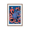 Picture of Tentacle Whirl Poster _GroupedProduct_Rectangle_Portrait_Framed_Matted_