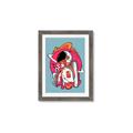 Picture of Space Explorer Poster _GroupedProduct_Rectangle_Portrait_Framed_Matted_
