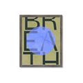 Picture of Breath Typography Poster _GroupedProduct_Rectangle_Portrait_Framed_Matted_